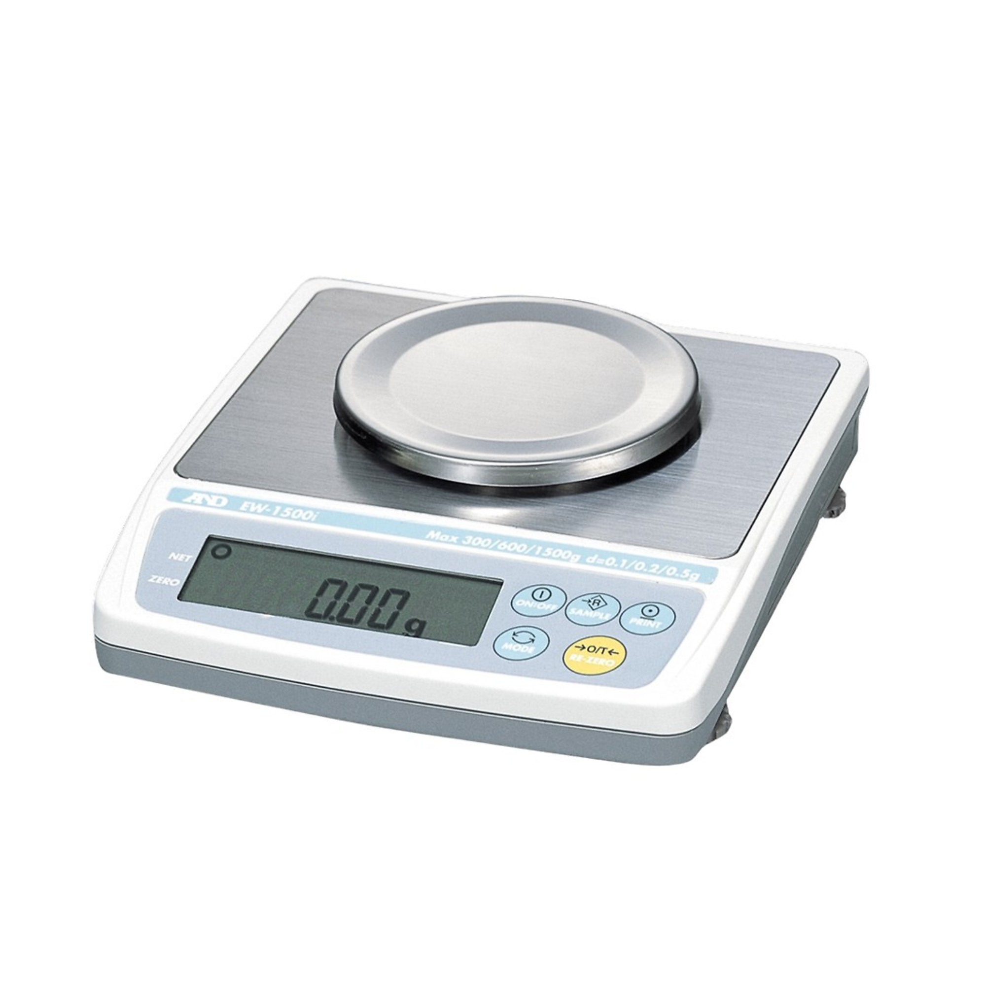 A&D, Balance, 3000/6000/12000g, Capacity 26 lb, Platform Length 5.2 in, Platform Width 6.7 in, Model# EK-I Series